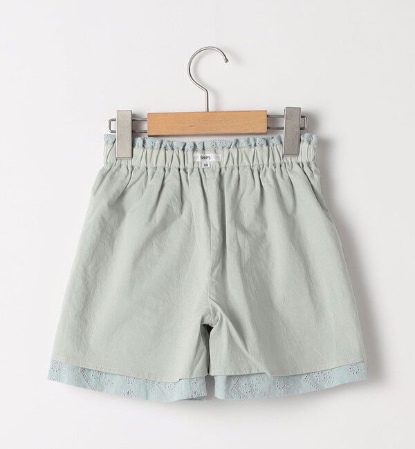 SHIPS KIDS「SHIPS KIDS:100～130cm / レース エンブロイダリー ショート パンツ」|その他|