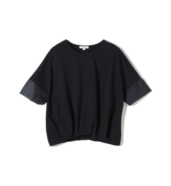 SHIPS for women「〈接触冷感 / 手洗い可能〉裾 バルーン シアー ドッキング プルオーバー」|Tシャツ・カットソー|
