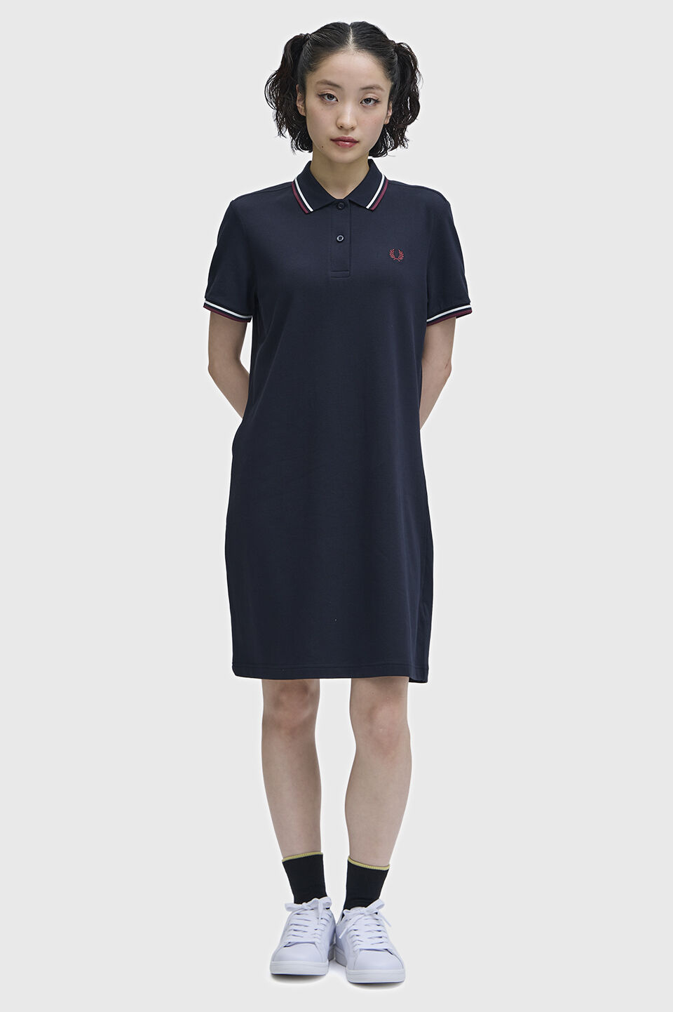 FRED PERRY 「Twin Tipped Fred Perry Dress D3600／フレッドペリーポロワンピース D3600」|ワンピース|