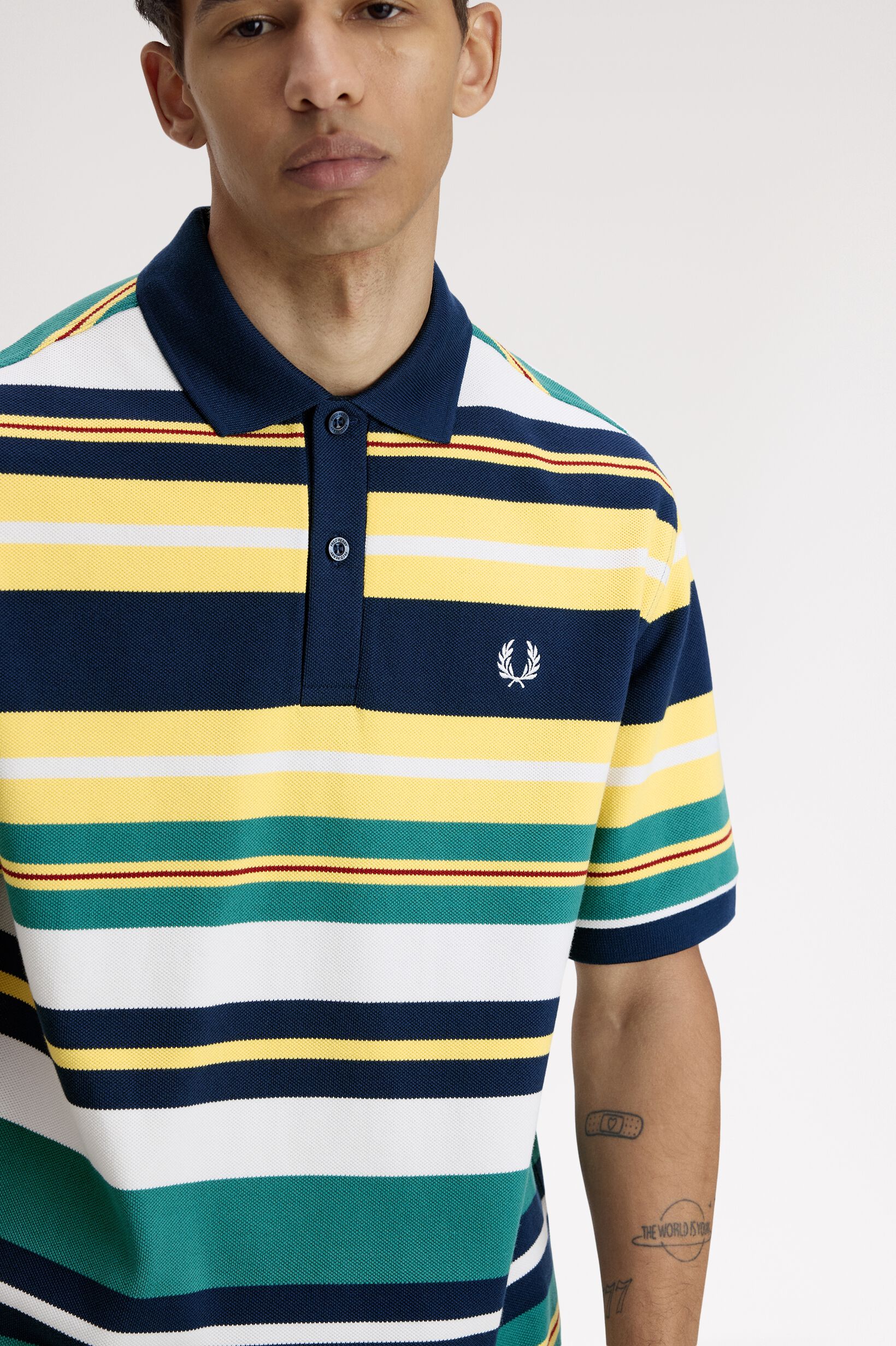 FRED PERRY 「Striped Relaxed Polo Shirt」|ポロシャツ|