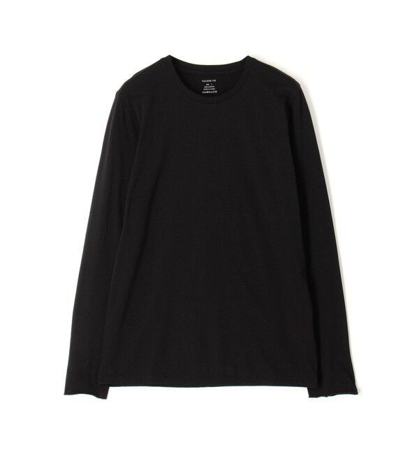 GALERIE VIE「スムージーコットン クルーネックプルオーバー」|Tシャツ・カットソー|19 ブラック