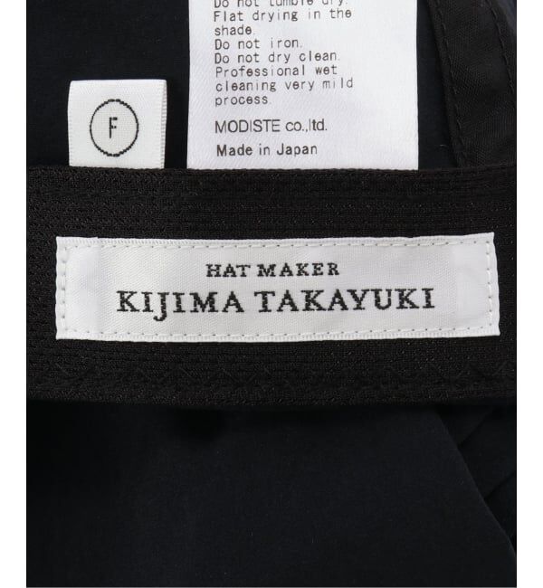  「KIJIMA TAKAYUKI DETACHABLE SCARF 6PANEL WYYY261352：キャップ」|キャップ・キャスケット|