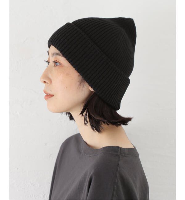 EYETHINK「【OUR LEGACY / アワーレガシー】KNIT HAT Black」|ニット帽|