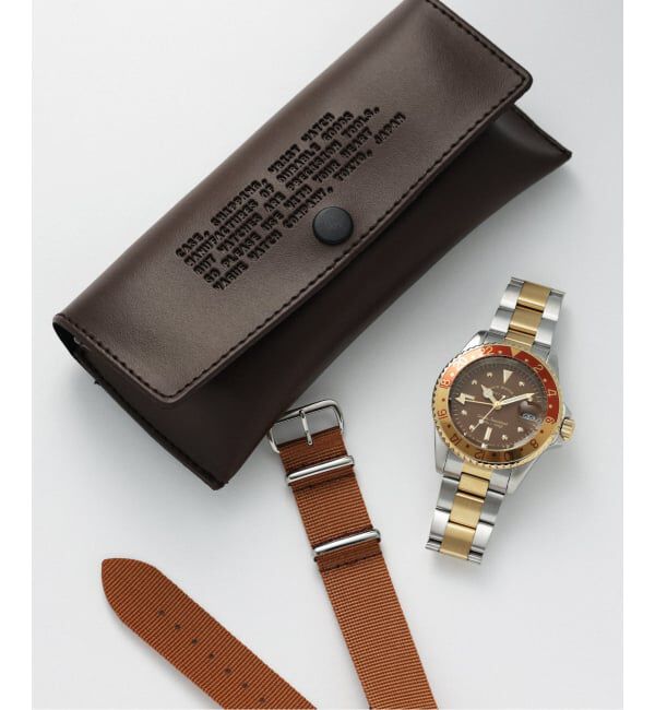 HIROB「《予約》VAGUE WATCH CO. BRWN GMT」|腕時計|