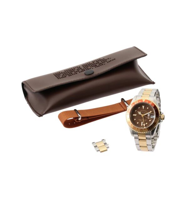 HIROB「《予約》VAGUE WATCH CO. BRWN GMT」|腕時計|