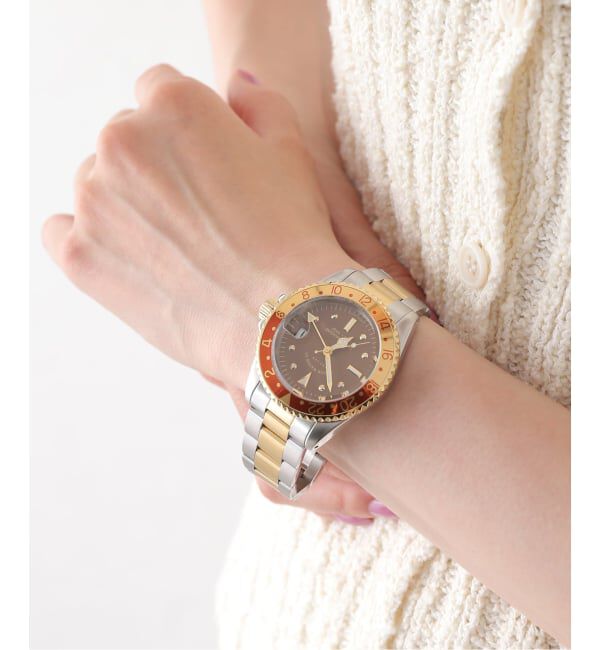 HIROB「《予約》VAGUE WATCH CO. BRWN GMT」|腕時計|