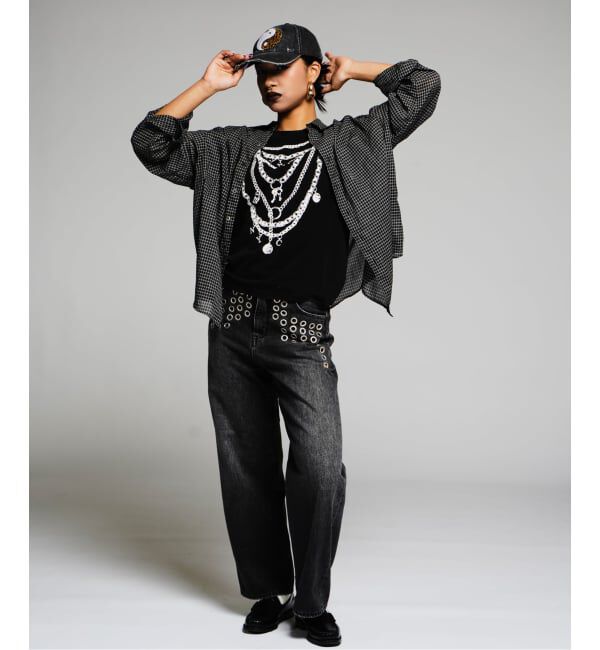 JOINT WORKS「シアー チェック シャツ / SHEER CHECK SHIRTS」|シャツ・ブラウス|