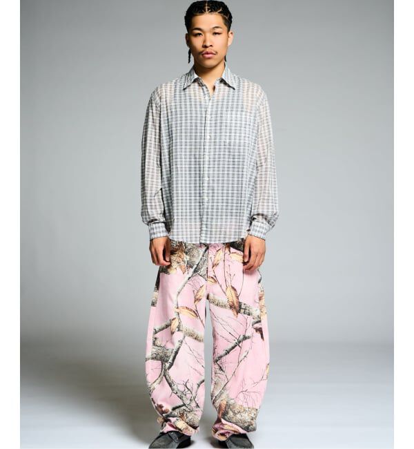JOINT WORKS「シアー チェック シャツ / SHEER CHECK SHIRTS」|シャツ・ブラウス|