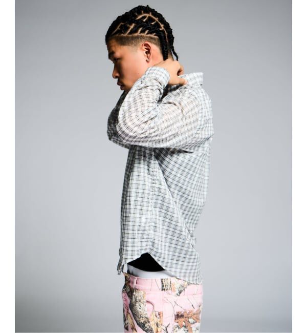 JOINT WORKS「シアー チェック シャツ / SHEER CHECK SHIRTS」|シャツ・ブラウス|