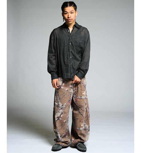 JOINT WORKS「シアー チェック シャツ / SHEER CHECK SHIRTS」|シャツ・ブラウス|