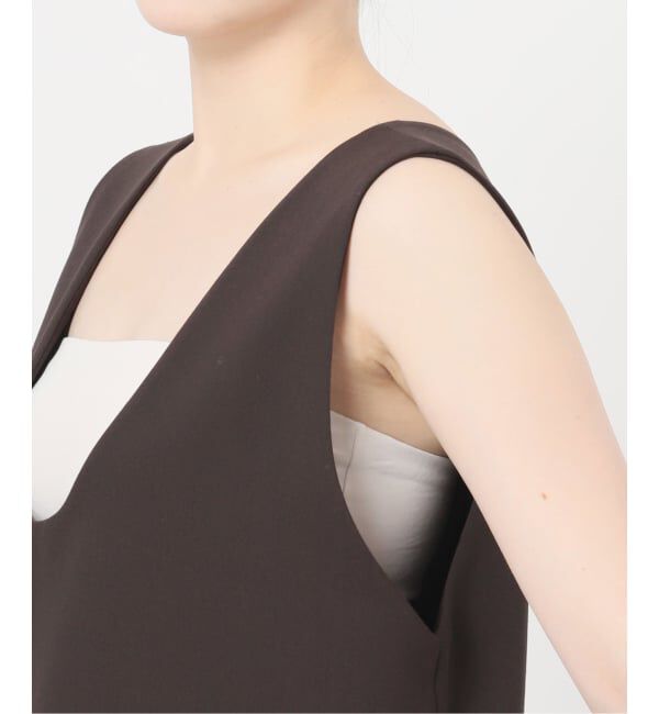 Plage「《WEB限定追加》MY_sleeveless ブラウス」|シャツ・ブラウス|