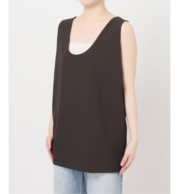 Plage「《WEB限定追加》MY_sleeveless ブラウス」|シャツ・ブラウス|