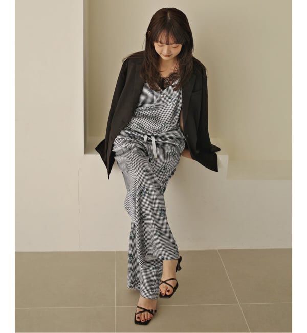 SLOBE IENA「Margaux Dereume &times; SLOBE サテンイージーパンツ」|その他|
