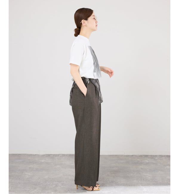 IENA「COUTURE D'ADAM/クチュールドアダム monochro jane T Tシャツ 26SS-245」|Tシャツ・カットソー|