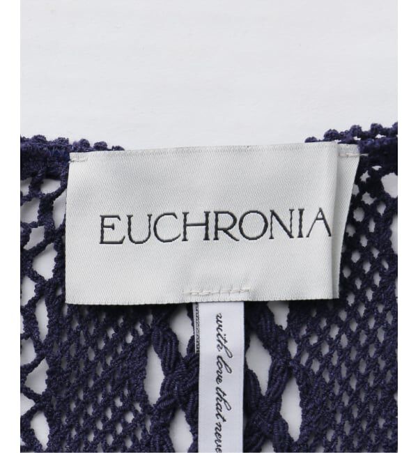 IENA LA BOUCLE「EUCHRONIA ユークロニア stretch lace long sleeve tee 261801」|Tシャツ・カットソー|