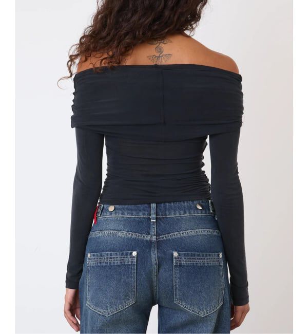 PULP「peachy den / ピーチーデン KYLIE COLD SHOULDER TOP」|Tシャツ・カットソー|