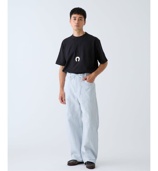 EDIFICE「LOOPWHEELER for LOWERCASE ツリテンジク ビッグTシャツ」|Tシャツ・カットソー|