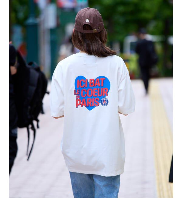 Paris Saint-Germain「【Paris Saint-Germain / パリ・サン＝ジェルマン】 JP Heart of Paris Tee」|Tシャツ・カットソー|