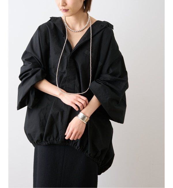 journal standard L'essage「《追加》《別注》【ILL ONE EIGHTY/イル ワンエイティ】SLEEPING SMOCK：ブルゾン」|その他|ブラック