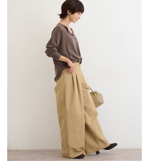 JOURNAL STANDARD relume「《追加2》［2枚セット］3WAYレイヤードヘンリープルオーバー」|ニット・セーター|