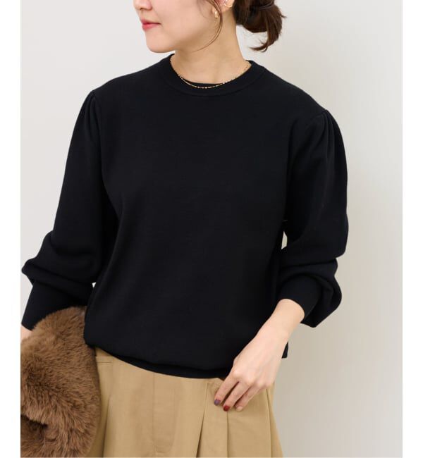 JOURNAL STANDARD relume「《WEB限定追加2》ウォッシャブルパフスリーブプルオーバー」|ニット・セーター|