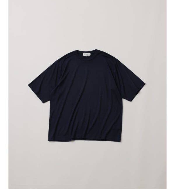 JOURNAL STANDARD「【FOLL / フォル】washable wool wardrobe tee」|Tシャツ・カットソー|ネイビー