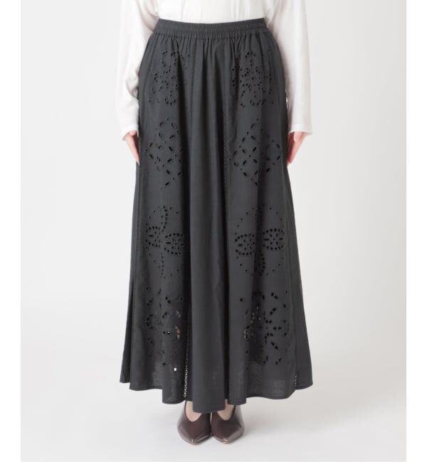 JOURNAL STANDARD relume「［26SS新作］カットワークエンブロイダリースカート」|スカート|