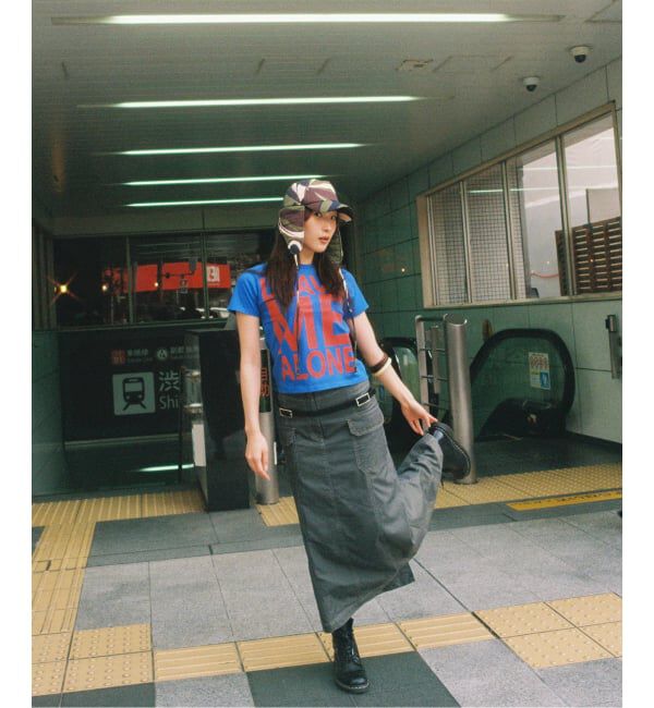 Oriens JOURNAL STANDARD「《追加3》ビッグロゴプリント TEE」|Tシャツ・カットソー|