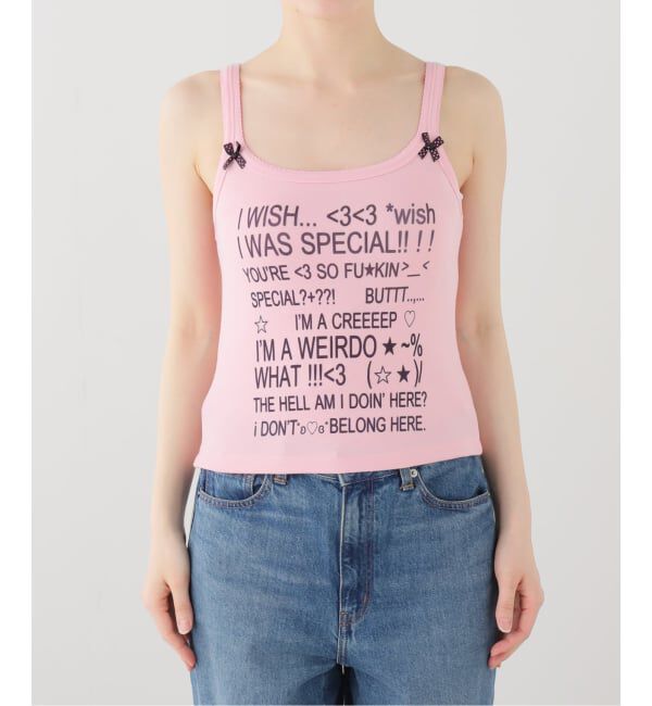 Oriens JOURNAL STANDARD「【HOLECO/ホレコ】Dango Camisole」|キャミソール|