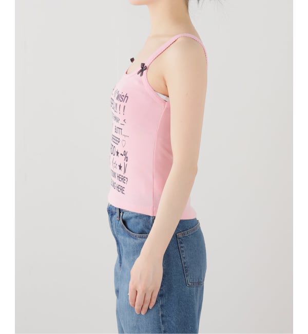 Oriens JOURNAL STANDARD「【HOLECO/ホレコ】Dango Camisole」|キャミソール|