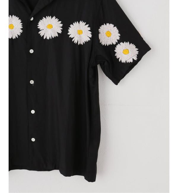 JOURNAL STANDARD「【NOMARHYTHM TEXTILE】FLOWER EMBROIDERY OPEN COLL」|シャツ・ブラウス|