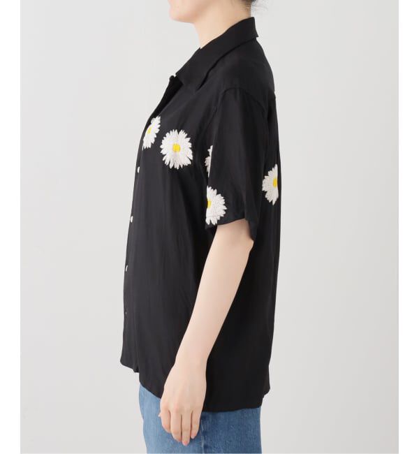 JOURNAL STANDARD「【NOMARHYTHM TEXTILE】FLOWER EMBROIDERY OPEN COLL」|シャツ・ブラウス|
