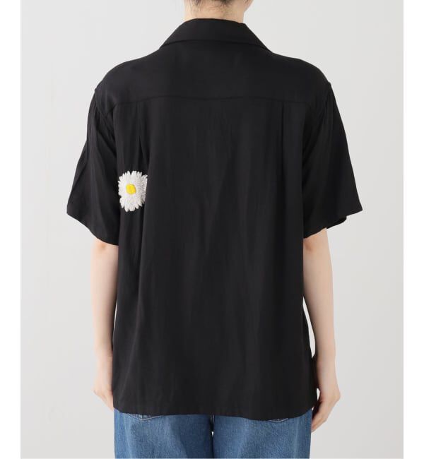 JOURNAL STANDARD「【NOMARHYTHM TEXTILE】FLOWER EMBROIDERY OPEN COLL」|シャツ・ブラウス|
