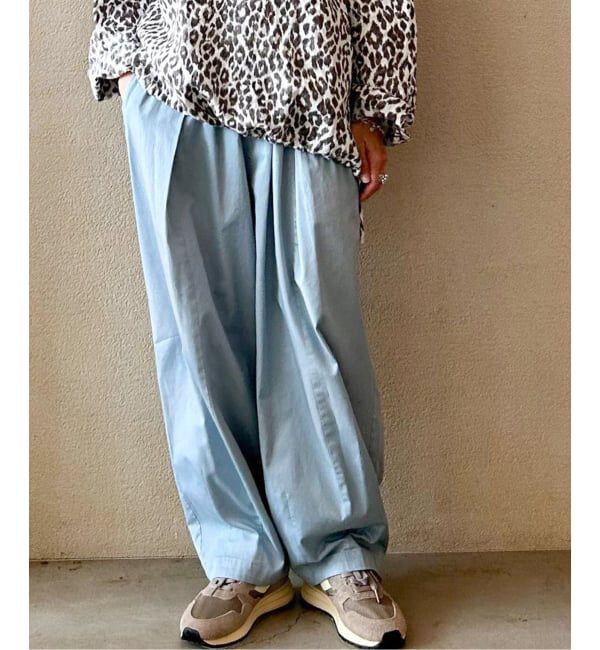 journal standard luxe「ツイル シームパンツ」|その他|サックスブルー B