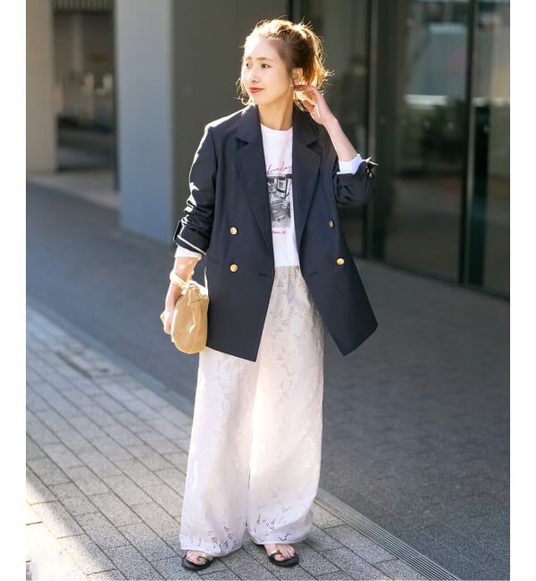 Spick and Span「TICCA / ティッカ フラワーレースパンツ」|その他|