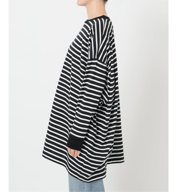 FRAMeWORK「≪WEB限定 / 追加≫ONIT 別注OVERSIZE BORDER LS」|Tシャツ・カットソー|