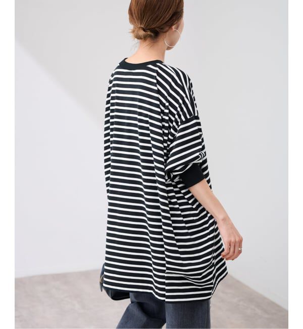 FRAMeWORK「≪WEB限定 / 追加≫ONIT 別注OVERSIZE BORDER LS」|Tシャツ・カットソー|