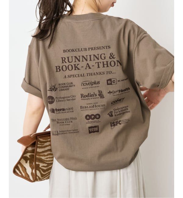 Spick and Span「《別注》BOOK CLUB/ブッククラブ Book-A-Thon Tshirt」|Tシャツ・カットソー|