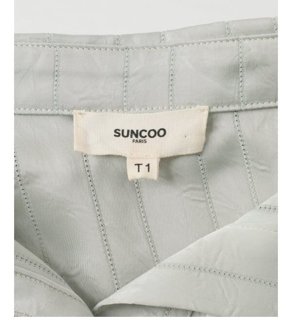 NOBLE「【洗える】SUNCOO/サンクー ストライプシャツ」|シャツ・ブラウス|