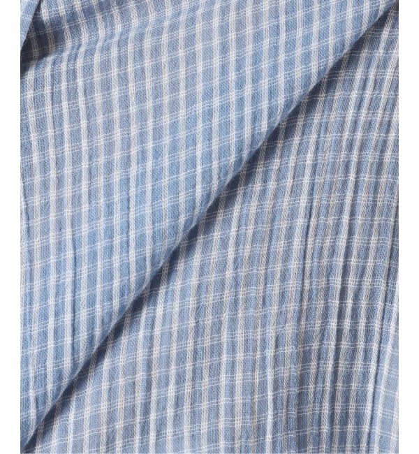 U by SPICK&SPAN「LOW CLASSIC Lc / ロウ クラシック エルシー OVERSIZED LC PATTERN SHIRT」|シャツ・ブラウス|