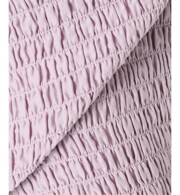 U by SPICK&SPAN「Atelier Edition/アトリエ エディション SMOCKED BANDING SKIRT」|スカート|