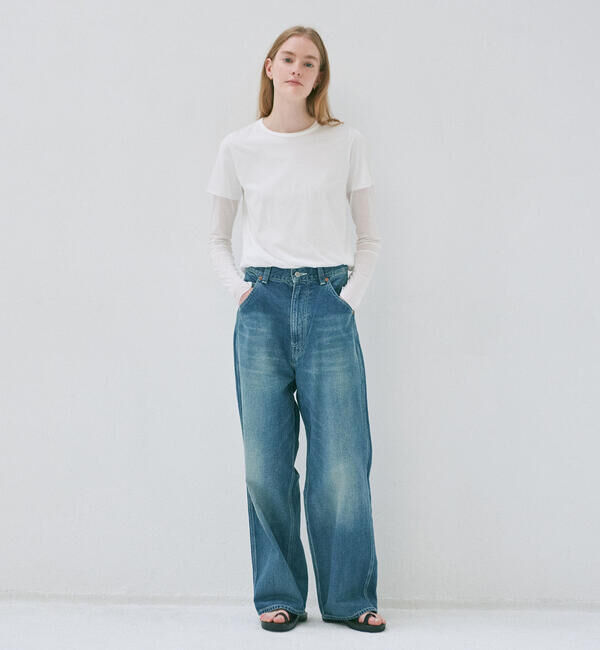  「GOOD PEOPLE GOOD STITCHING GOOD PRODUCT | クルーネック ショートスリーブTシャツ WOMEN」|Tシャツ・カットソー|WHITE