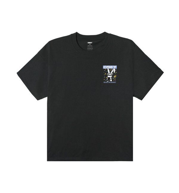  「【OBEY】 ENJOY THE MAGIC」|Tシャツ・カットソー|ブラック