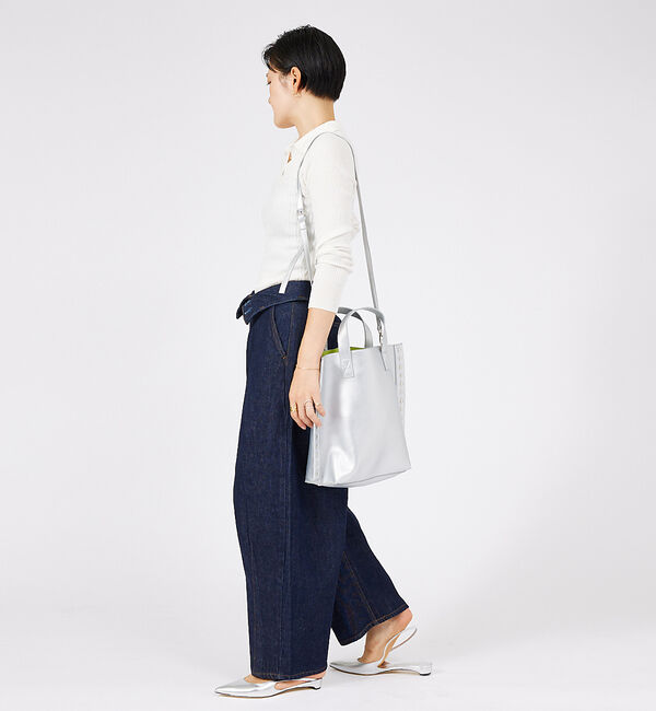 ABAHOUSE「【cheek /チーク】rivet 2way tote/リベット2way トート」|トートバッグ|