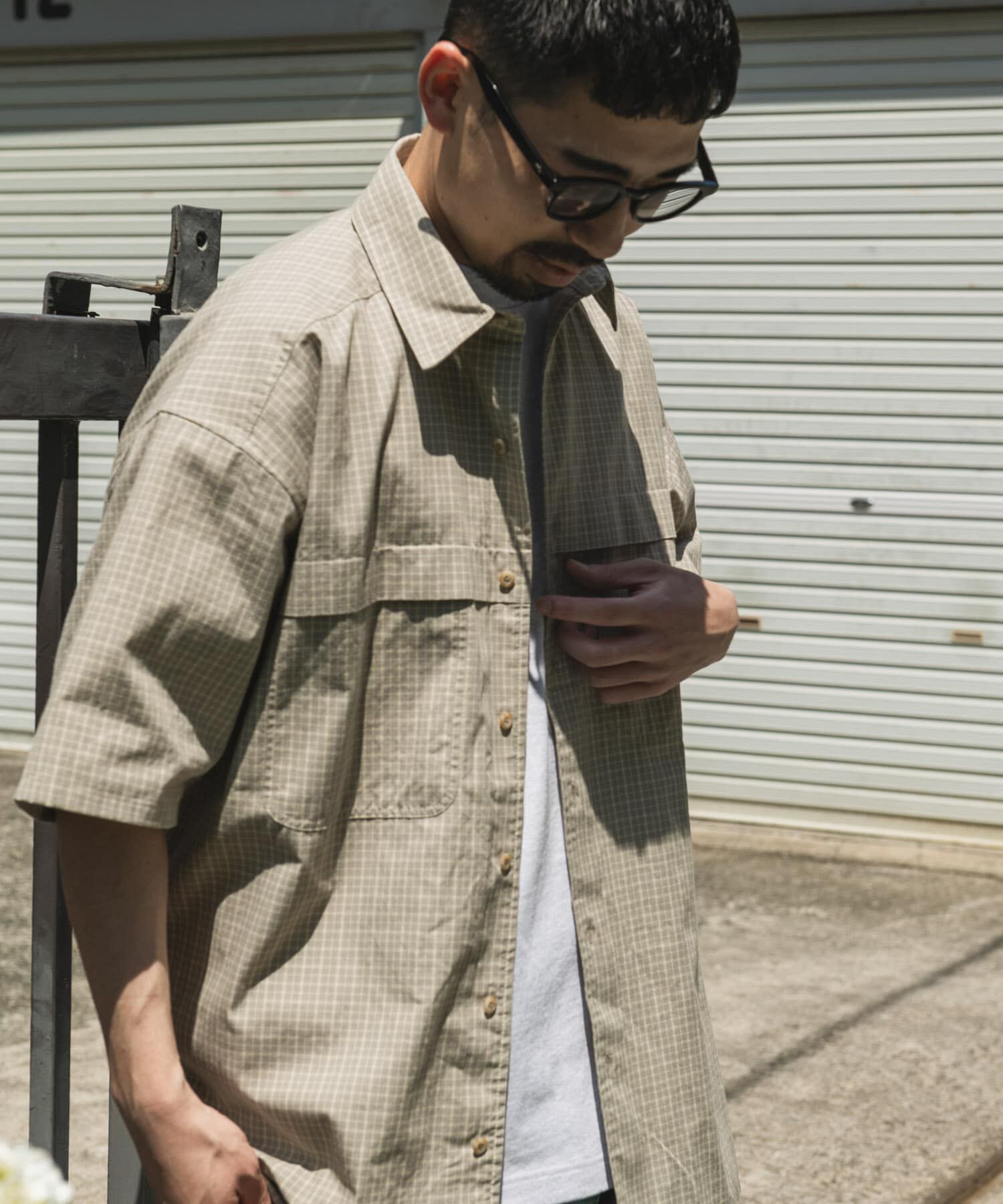 URBAN RESEARCH DOORS「OUTDOOR EXCHANGE  SHORT-SLEEVE SHIRTS」|シャツ・ブラウス|