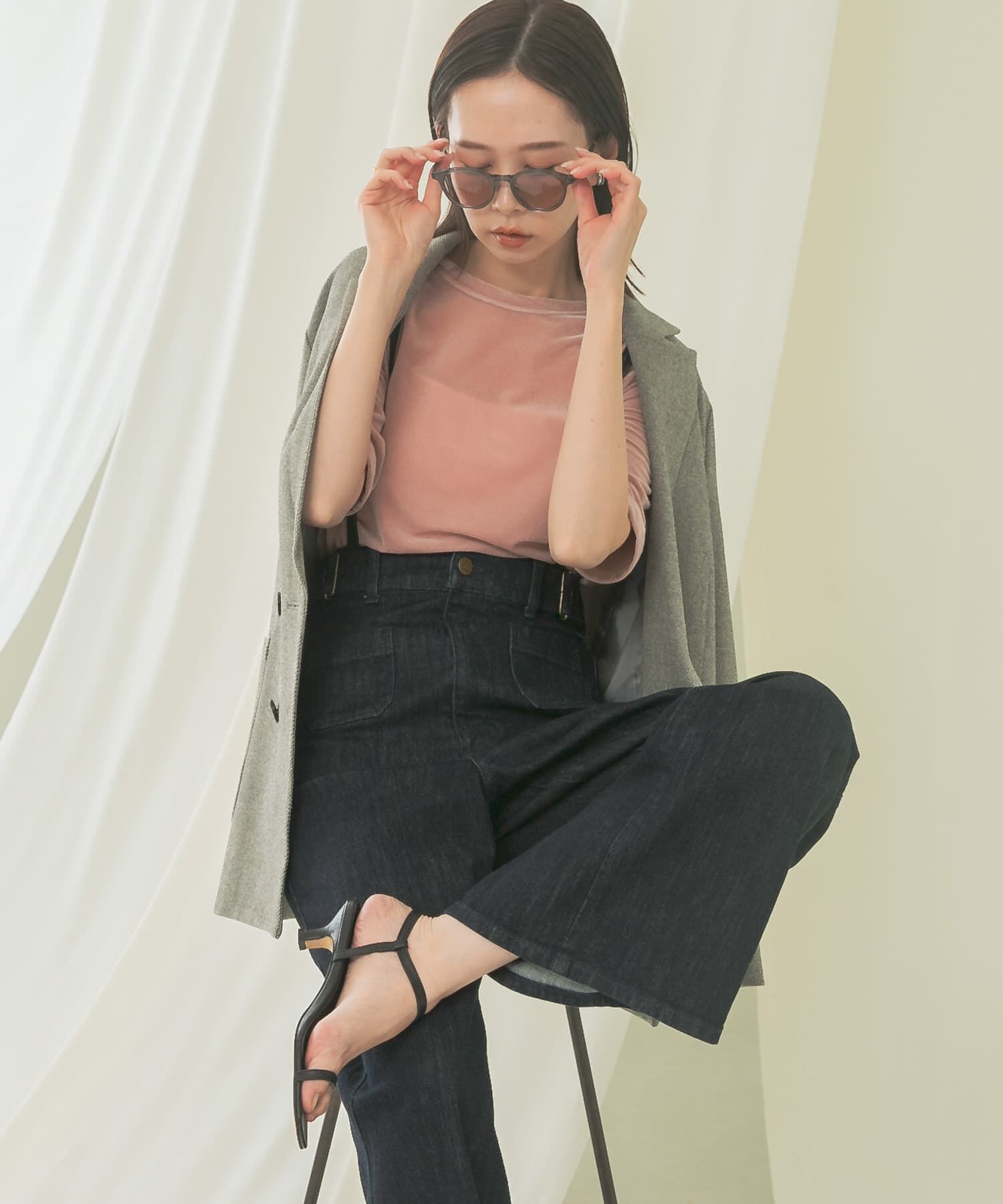 URBAN RESEARCH ROSSO「シアーベロアTシャツ」|Tシャツ・カットソー|
