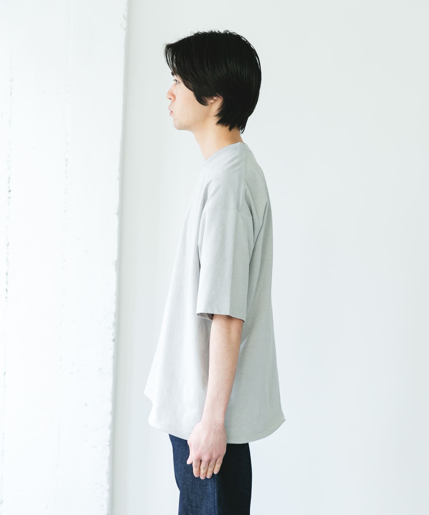 URBAN RESEARCH DOORS「『吸水速乾/接触冷感/ｲｰｼﾞｰｹｱ』ｸｲｯｸﾄﾞﾗｲ ﾄﾞﾛｽﾄｼｮ 」|Tシャツ・カットソー|
