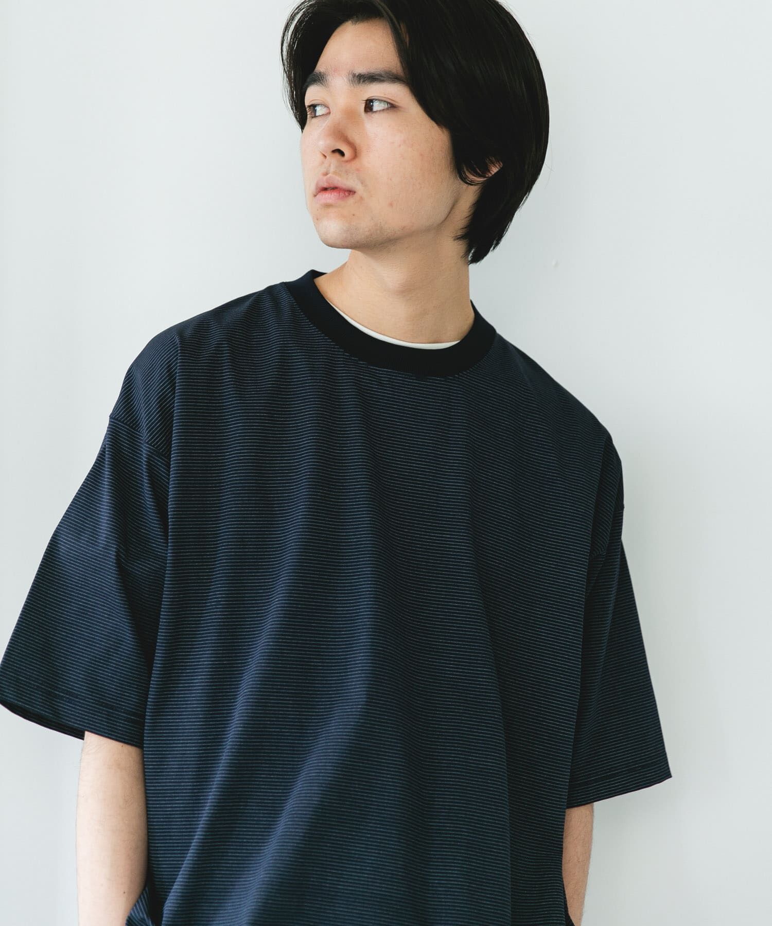 URBAN RESEARCH DOORS「『吸水速乾/接触冷感/ｲｰｼﾞｰｹｱ』ｸｲｯｸﾄﾞﾗｲ ﾄﾞﾛｽﾄｼｮ 」|Tシャツ・カットソー|