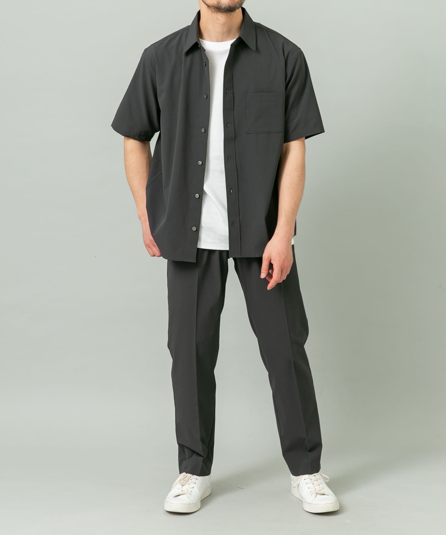 URBAN RESEARCH ROSSO「『WEB限定』『XLｻｲｽﾞあり』『吸水速乾』Air Stretch ﾚｷﾞｭﾗｰｶﾗｰ  」|シャツ・ブラウス|