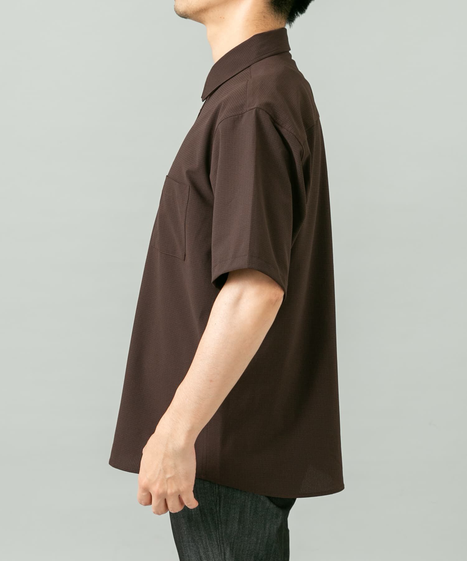 URBAN RESEARCH ROSSO「『WEB限定』『XLｻｲｽﾞあり』『吸水速乾』Air Stretch ﾚｷﾞｭﾗｰｶﾗｰ  」|シャツ・ブラウス|